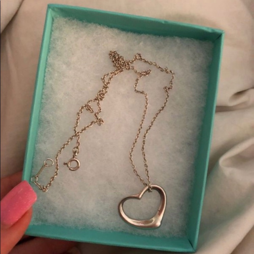 Tiffany heart necklace